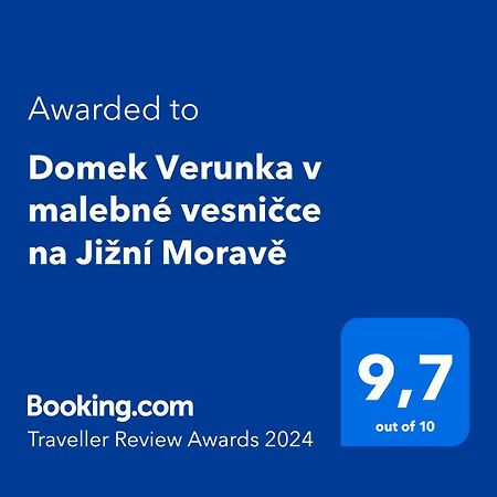 Domek Verunka V Malebne Vesnicce Na Jizni Morave Svatoborice Dış mekan fotoğraf