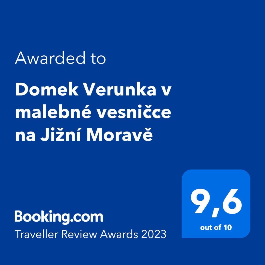 Domek Verunka V Malebne Vesnicce Na Jizni Morave Svatoborice Dış mekan fotoğraf